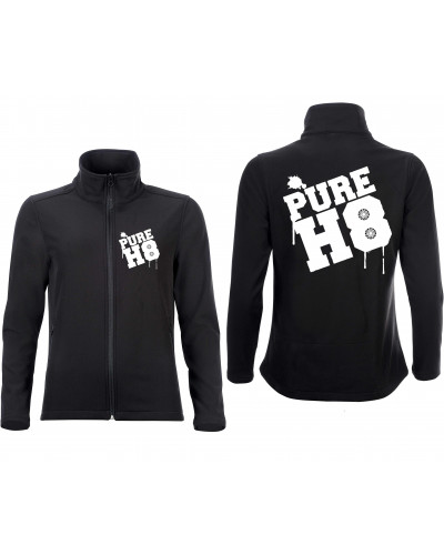 Bestickte Damen Softshell Jacke "2 Lagen" (Pure H8)