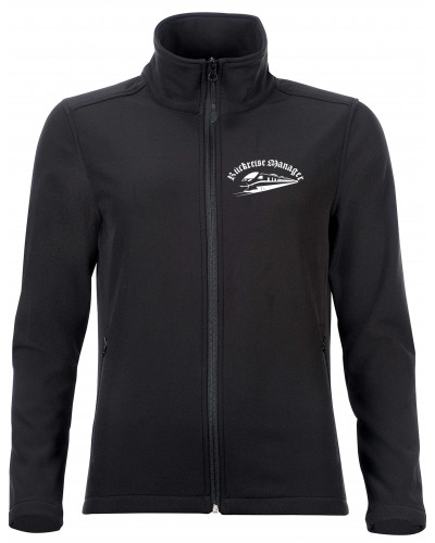 Bestickte Damen Softshell Jacke "2 Lagen" (Rückreisemanager)