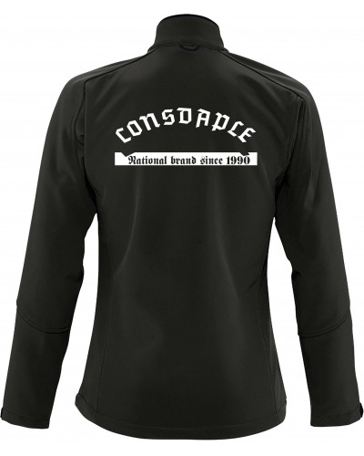 Bestickte Damen Softshell Jacke "3 Lagen" (Consdaple, national brand)
