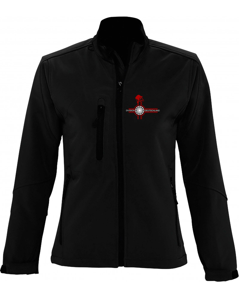 Bestickte Damen Softshell Jacke "3 Lagen" (Divison Deutschland)