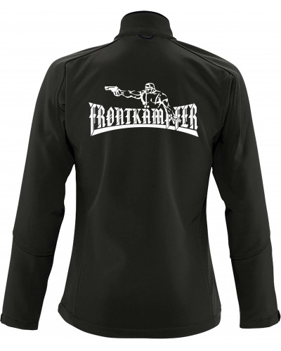 Bestickte Damen Softshell Jacke "3 Lagen" (Frontkämpfer)