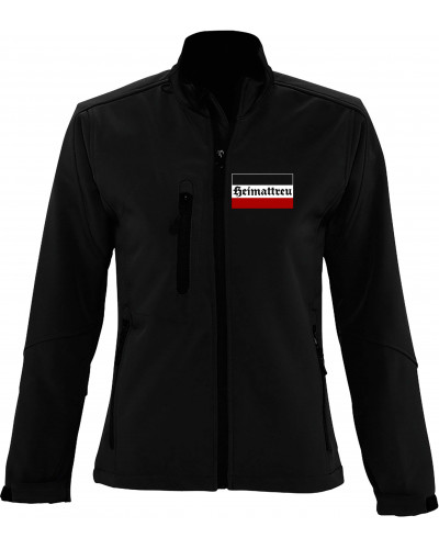 Bestickte Damen Softshell Jacke "3 Lagen" (Heimattreu)