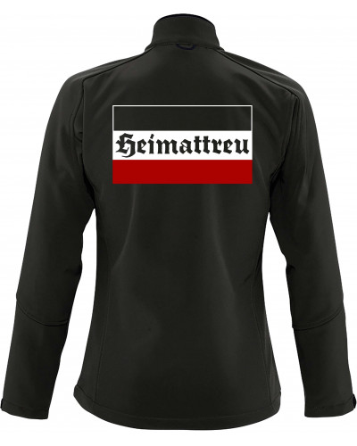Bestickte Damen Softshell Jacke "3 Lagen" (Heimattreu)