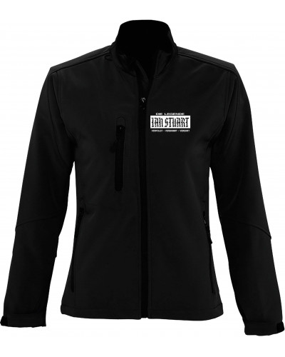 Bestickte Damen Softshell Jacke "3 Lagen" (Ian Stuart)