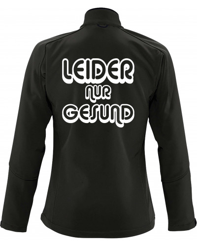 Bestickte Damen Softshell Jacke "3 Lagen" (Leider nur Gesund)