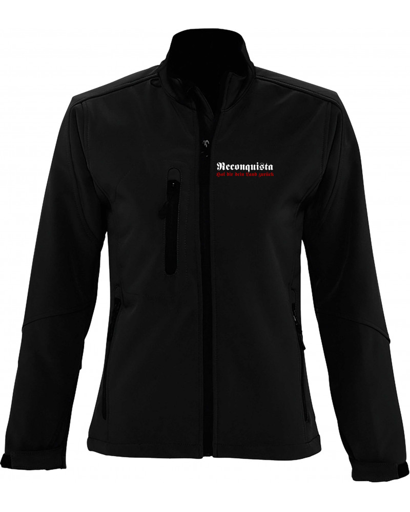 Bestickte Damen Softshell Jacke "3 Lagen" (Reconquista)