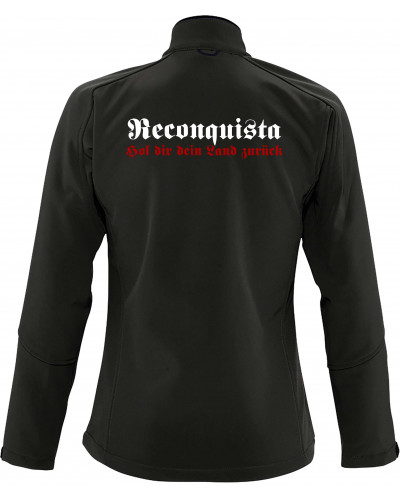 Bestickte Damen Softshell Jacke "3 Lagen" (Reconquista)