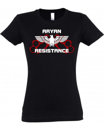 Damen T-Shirt (Aryan Resistance)