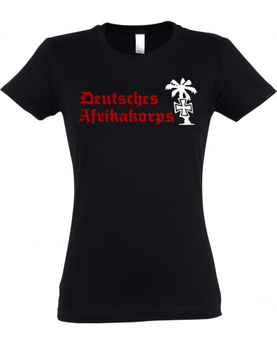 Damen T-Shirt (Deutsches Afrikakorps)
