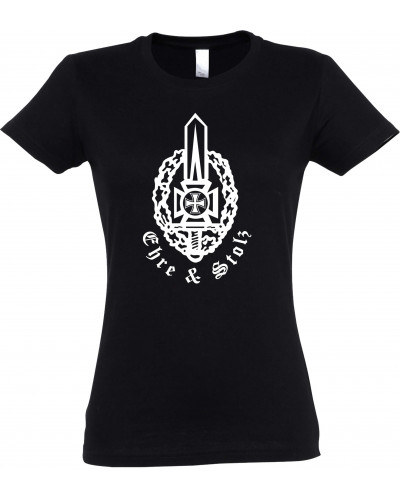 Damen T-Shirt (Ehre & Stolz)