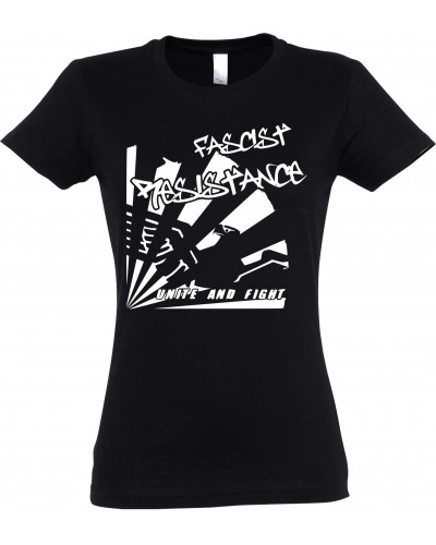 Damen T-Shirt (Fascist Resistance)