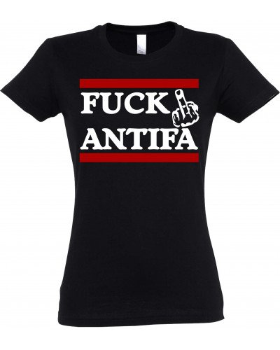 Damen T-Shirt (Fuck Antifa)