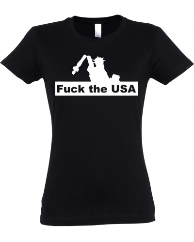Damen T-Shirt (Fuck the USA)