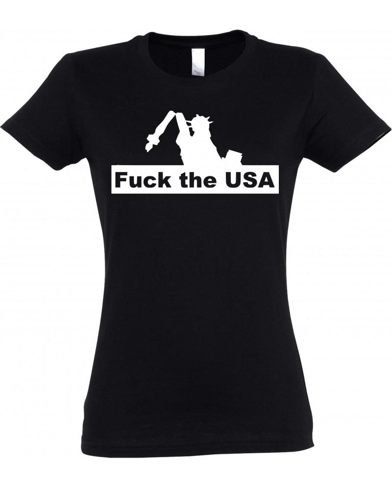Damen T-Shirt (Fuck the USA)