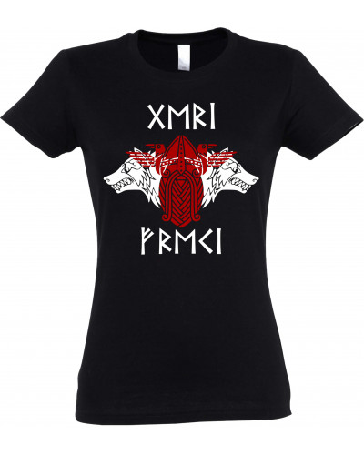 Damen T-Shirt (Geri und Freki)
