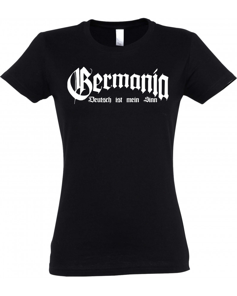 Damen T-Shirt (Germania, Deutsch ist mein Sinn)