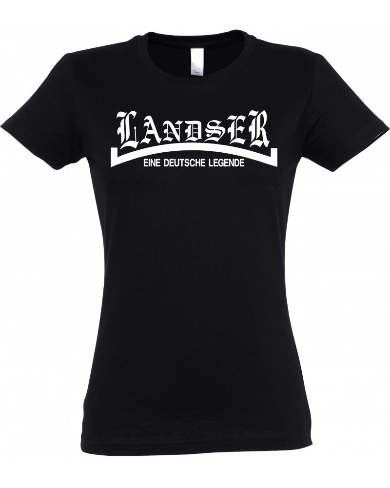 Damen T-Shirt (Landser, weiß)