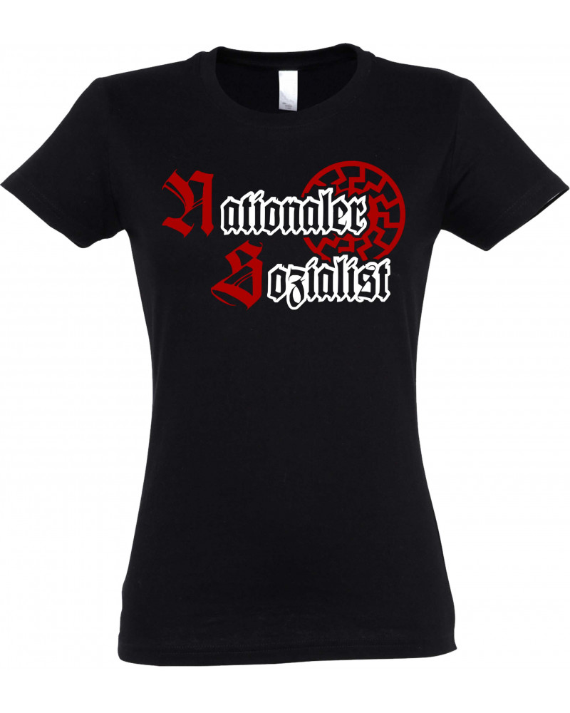 Damen T-Shirt (Nationaler Sozialist)