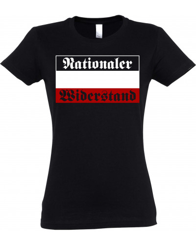 Damen T-Shirt (Nationaler Widerstand)
