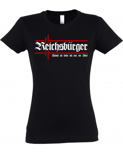 Damen T-Shirt (Reichsbürger, Heimat)