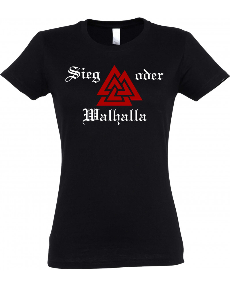 Damen TShirt (Sieg oder Walhalla)
