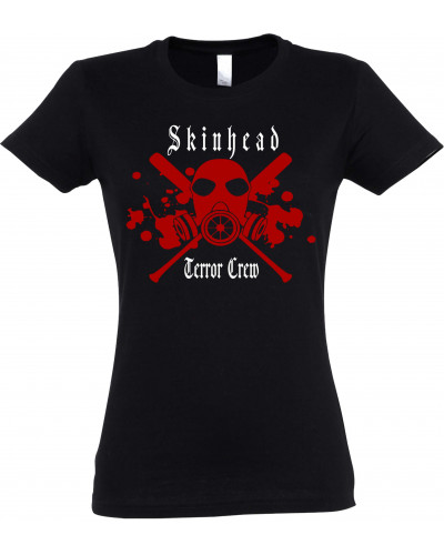 Damen T-Shirt (Skinhead Terror Crew)