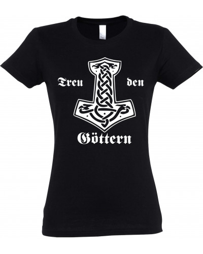 Damen T-Shirt (Treu den Göttern)