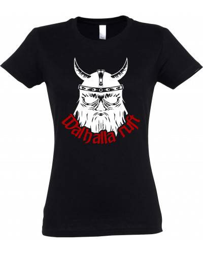 Damen T-Shirt (Walhalla ruft)