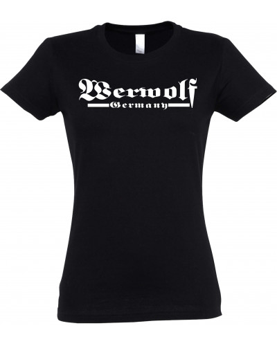 Damen T-Shirt (Werwolf Germany ohne Wolf)