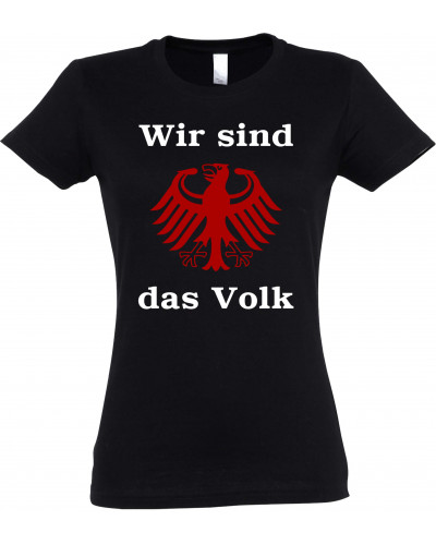 Damen T-Shirt (Wir sind das Volk)