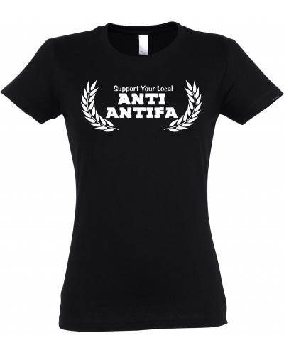 Damen T-Shirt (Anti-Antifa)