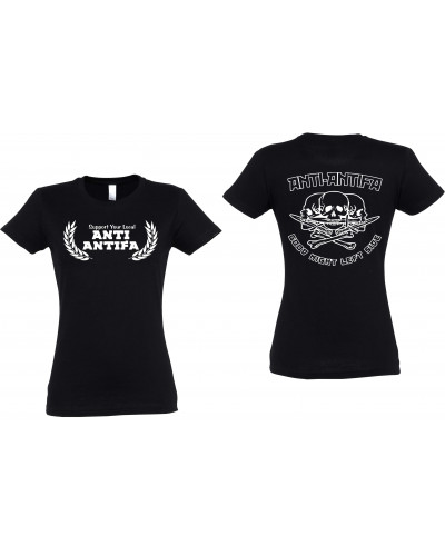 Damen T-Shirt (Anti-Antifa)