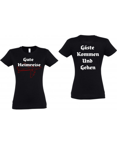 Damen T-Shirt (Gute Heimreise)
