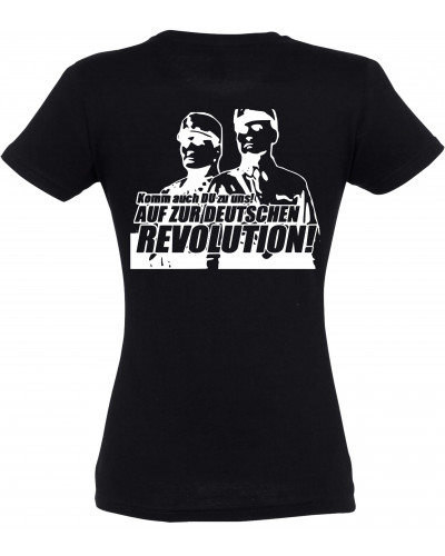 Damen T-Shirt (Komm zur Revolution)