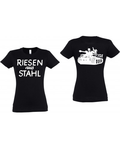 Damen T-Shirt (Riesen aus Stahl)