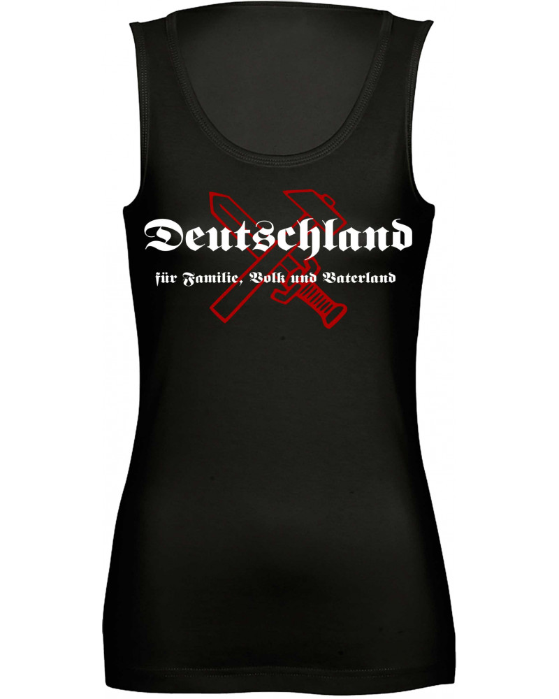 Damen Top "Freya" (Deutschland für Familie, Volk und Vaterland)