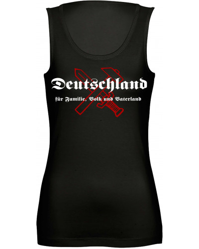 Damen Top "Freya" (Deutschland für Familie, Volk und Vaterland)