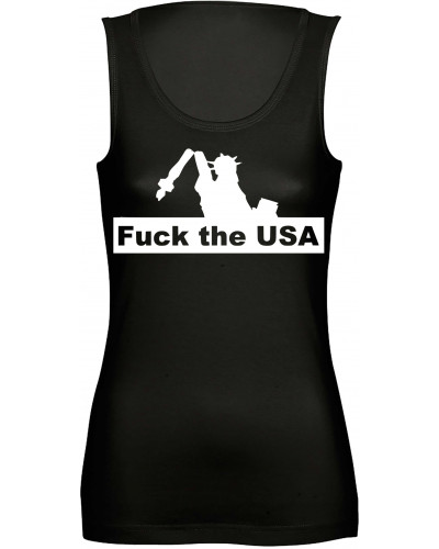 Damen Top "Freya" (Fuck the USA)