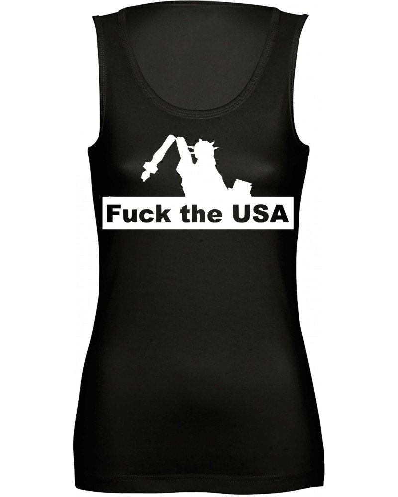 Damen Top "Freya" (Fuck the USA)