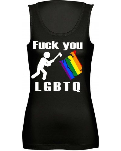 Damen Top "Freya" (Fuck you, LGBTQ)