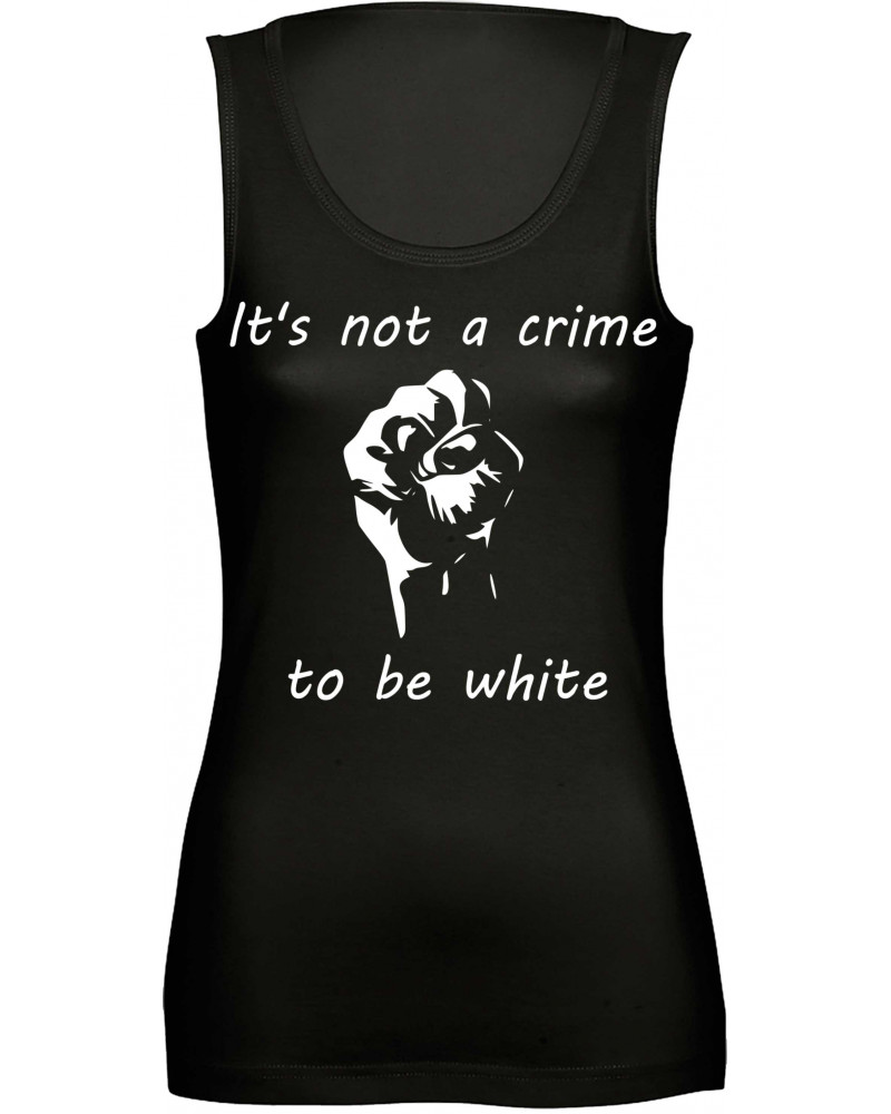 Damen Top "Freya" (Its not a crime to be white)