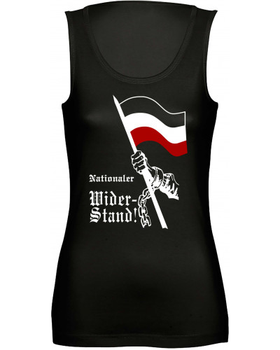Damen Top "Freya" (Nationaler Widerstand, Fahne)