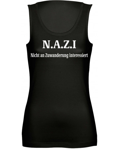 Damen Top "Freya" (Nazi nicht an Zuwanderung interessiert)
