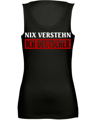 Damen Top "Freya" (Nix verstehen, ich deutscher)