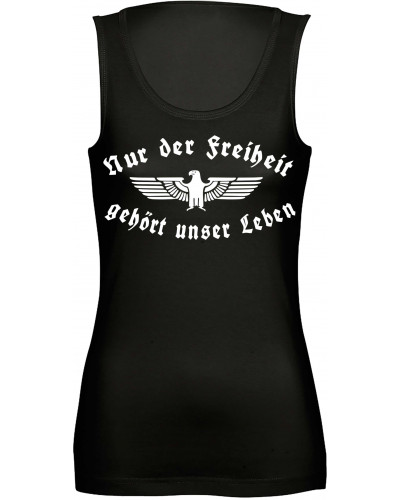Damen Top "Freya" (Nur der Freiheit gehört unser Leben)