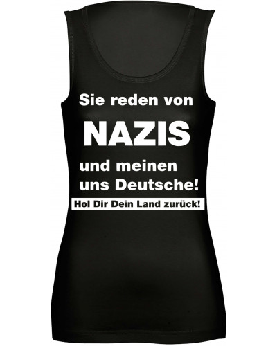 Damen Top "Freya" (Sie reden von Nazis)