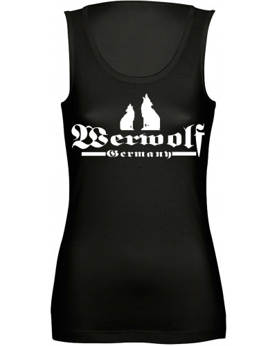 Damen Top "Freya" (Werwolf Germany mit Wolf)