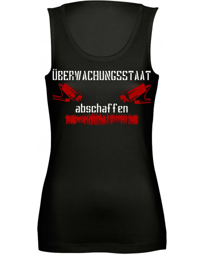 Damen Top "Freya" (Überwachungsstaat abschaffen)