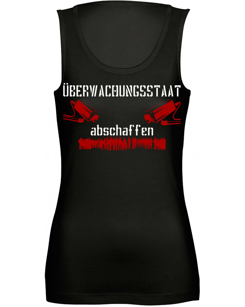 Damen Top "Freya" (Überwachungsstaat abschaffen)