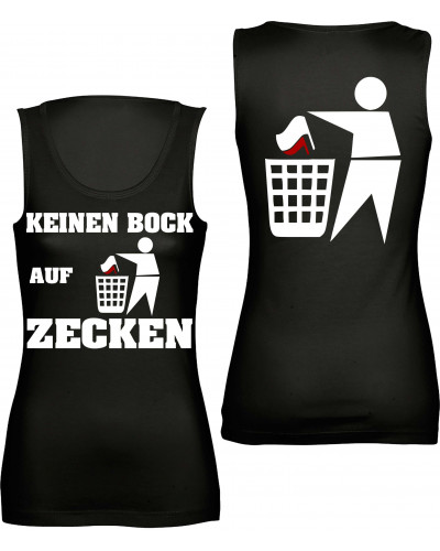 Damen Top "Freya" (Keinen Bock auf Zecken)